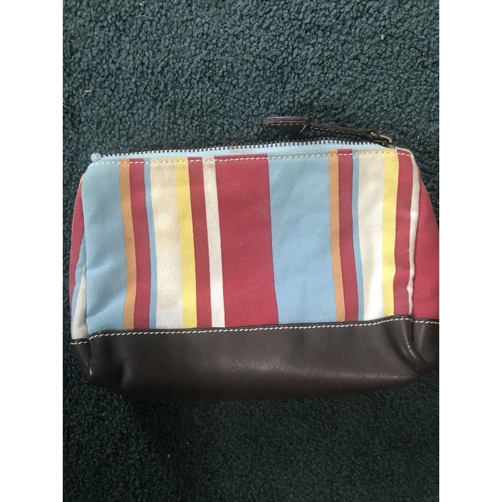 Oshkosh B'Gosh Bag Purse Cotton Striped Makeup